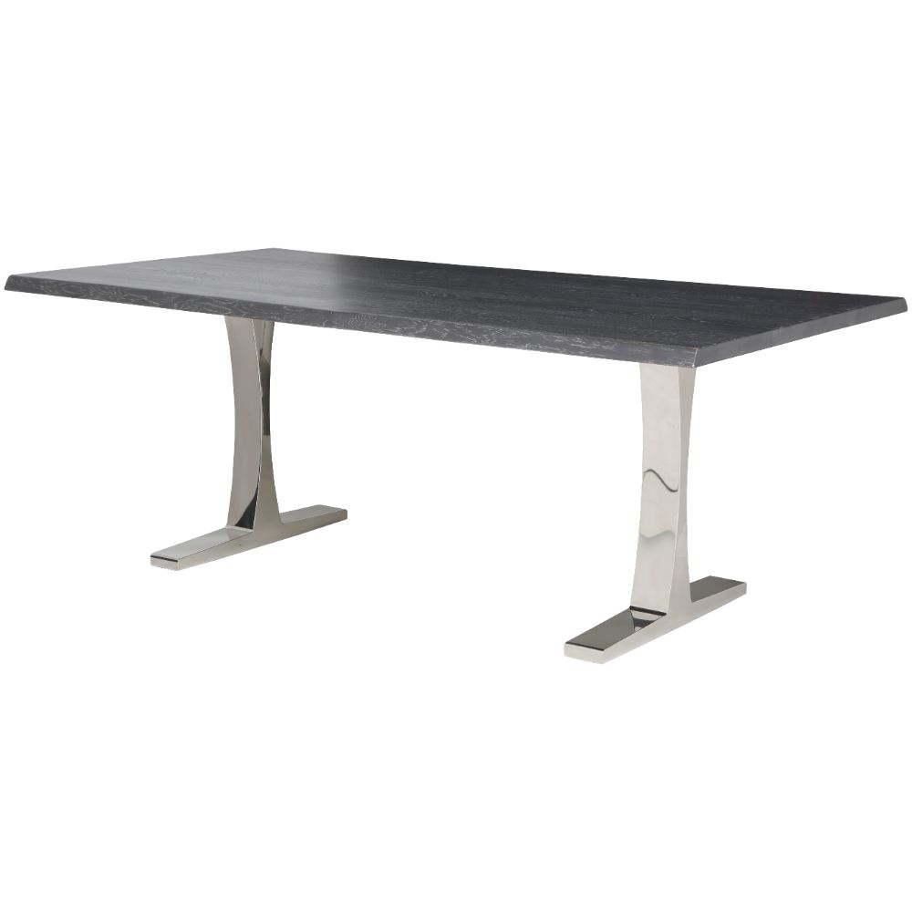 Nuevo HGSR321 TOULOUSE DINING TABLE in OXIDIZED GREY